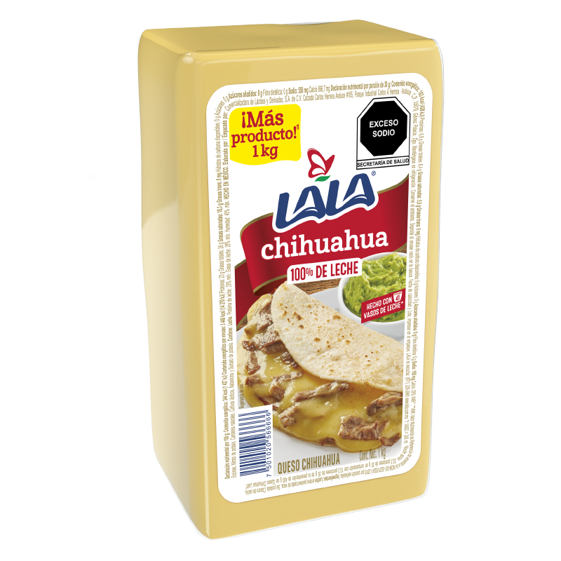 Queso Chihuahua Lala® Lala Grupo Lala